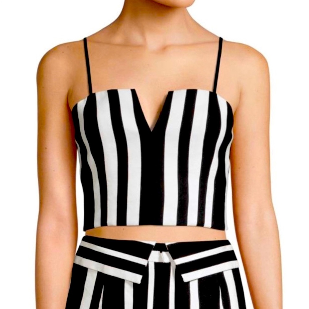 Alice + Olivia Striped Tank